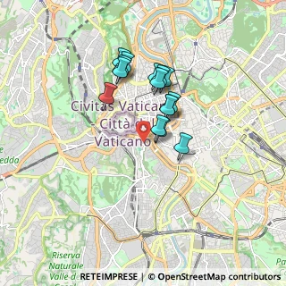 Mappa Via del Gianicolo, 00165 Roma RM, Italia (1.434)