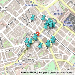 Mappa Piazza dell'Esquilino, 00185 Roma RM, Italia (0.207)