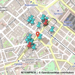 Mappa Piazza dell'Esquilino, 00185 Roma RM, Italia (0.1965)