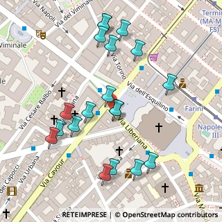 Mappa Piazza dell'Esquilino, 00185 Roma RM, Italia (0.13)