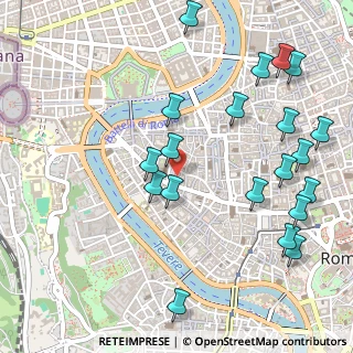 Mappa Via Sora, 00186 Roma RM, Italia (0.655)
