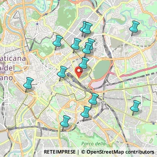 Mappa Viale di Porta Tiburtina, 00185 Roma RM, Italia (2.22429)