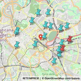 Mappa Viale di Porta Tiburtina, 00185 Roma RM, Italia (2.3875)