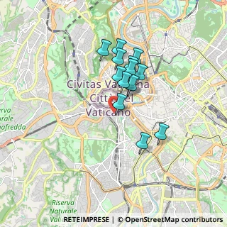 Mappa Via di Santa Maria alle Fornaci, 00100 Roma RM, Italia (1.43357)