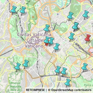Mappa Vicolo Cellini, 00186 Roma RM, Italia (2.97222)