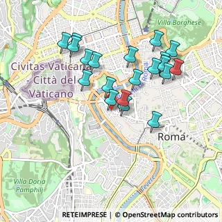 Mappa Piazza Sforza Cesarini, 00186 Roma RM, Italia (0.9615)