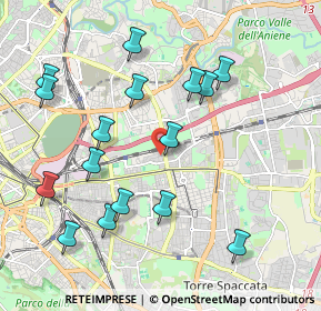 Mappa Via Lussimpiccolo, 00177 Roma RM, Italia (2.27188)