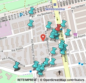 Mappa Via Lussimpiccolo, 00177 Roma RM, Italia (0.14138)