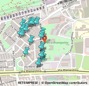 Mappa Quartiere XXII Collatino, 00177 Roma RM, Italia (0.223)