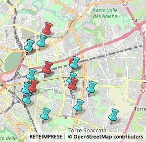 Mappa Viale Giovanni Battista Valente, 00177 Roma RM, Italia (2.30118)