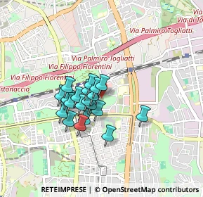 Mappa Quartiere XXII Collatino, 00177 Roma RM, Italia (0.6275)