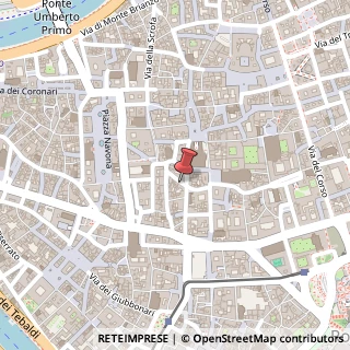 Mappa Via di S. Chiara, 58, 00186 Roma, Roma (Lazio)