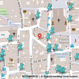 Mappa Piazza dei Caprettari, 00186 Roma RM, Italia (0.1105)