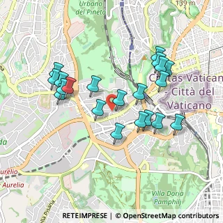 Mappa Via Bonaventura Cerretti, 00165 Roma RM, Italia (0.9395)