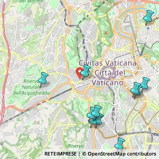Mappa Via Bonaventura Cerretti, 00165 Roma RM, Italia (3.02091)