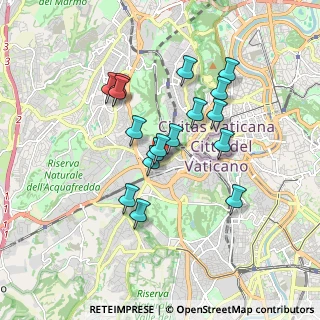 Mappa Via Bonaventura Cerretti, 00165 Roma RM, Italia (1.57294)