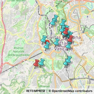 Mappa Via Bonaventura Cerretti, 00165 Roma RM, Italia (1.87789)