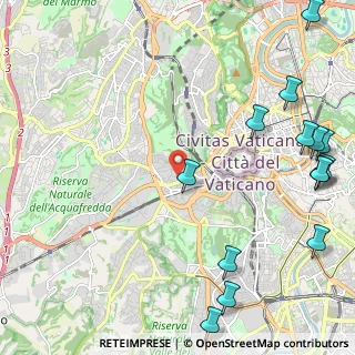 Mappa Via Bonaventura Cerretti, 00165 Roma RM, Italia (3.33857)