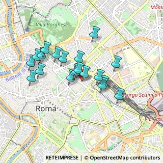 Mappa Via Agostino Depretis, 00184 Roma RM, Italia (0.805)