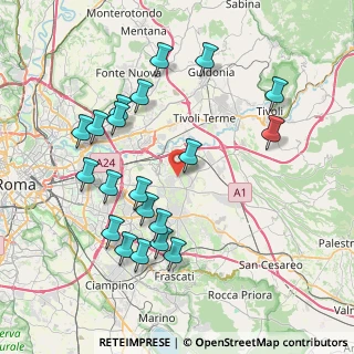 Mappa Via Sessano, 00132 Roma RM, Italia (8.745)