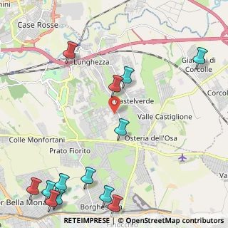 Mappa Via Sessano, 00132 Roma RM, Italia (3.30615)