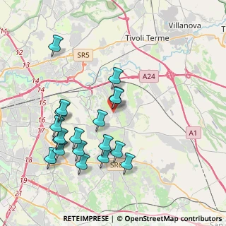 Mappa Via Sessano, 00132 Roma RM, Italia (4.29474)