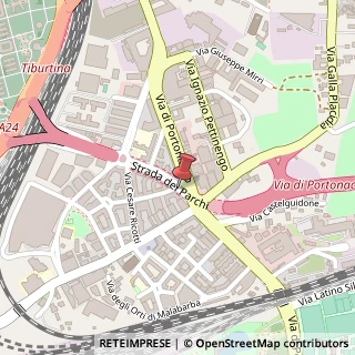 Mappa Via Giovanni Pittaluga,  13, 00159 Roma, Roma (Lazio)