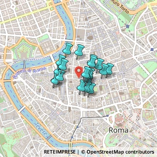Mappa Via della Rosetta, 00186 Roma RM, Italia (0.267)
