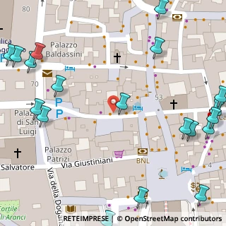 Mappa Via della Rosetta, 00186 Roma RM, Italia (0.1155)