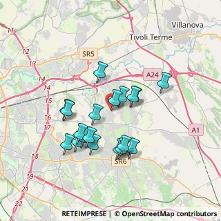 Mappa Via Onna, 00132 Roma RM, Italia (3.31842)