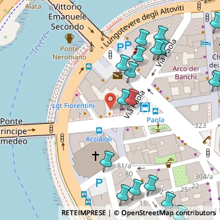 Mappa Lungotevere dei Fiorentini, 00186 Roma RM, Italia (0.105)