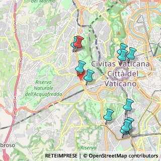 Mappa Cornelia, 00165 Roma RM, Italia (2.47917)