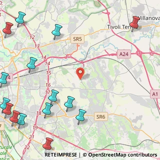Mappa Via Carlo Bernardo Mosca, 00132 Roma RM, Italia (7.57)