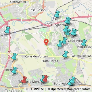 Mappa Via Carlo Bernardo Mosca, 00132 Roma RM, Italia (3.265)