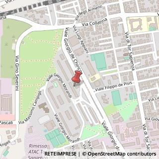 Mappa Via Giuseppe Capogrossi,  50, 00155 Roma, Roma (Lazio)
