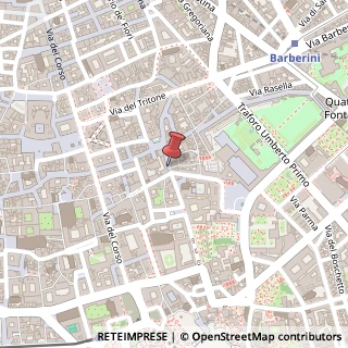 Mappa Via di San Vincenzo, 19, 00187 Roma, Roma (Lazio)