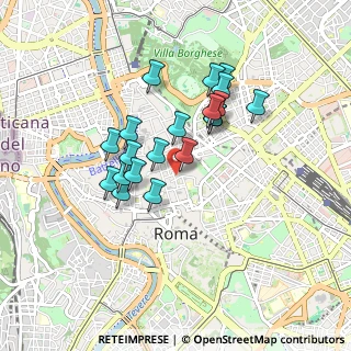 Mappa Via dell'Umiltà, 00187 Roma RM, Italia (0.77)