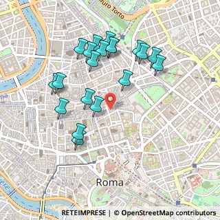 Mappa Via dell'Umiltà, 00187 Roma RM, Italia (0.5075)