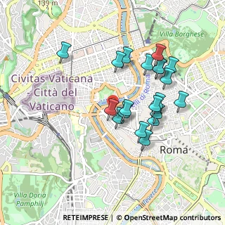 Mappa Vicolo della Campanella, 00186 Roma RM, Italia (0.881)