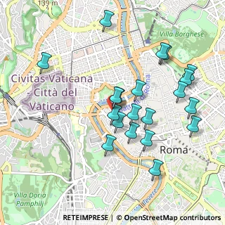 Mappa Vicolo della Campanella, 00186 Roma RM, Italia (1.0155)