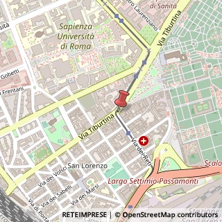 Mappa Piazzale del Verano, 95, 00185 Roma, Roma (Lazio)