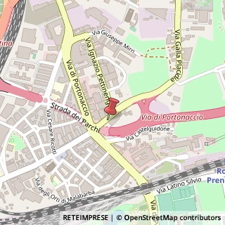Mappa Via Alfonso Torelli, 40, 00159 Roma, Roma (Lazio)