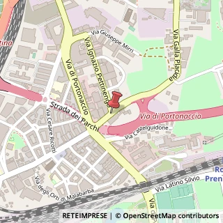 Mappa Via Alfonso Torelli, 19, 00159 Roma, Roma (Lazio)