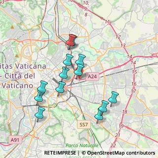 Mappa Via Alfonso Torelli, 00159 Roma RM, Italia (3.75308)