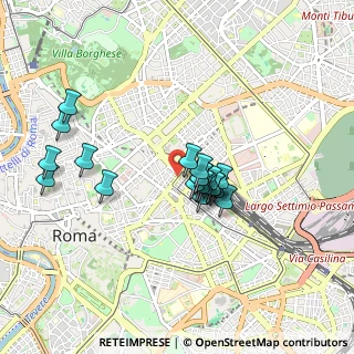 Mappa Via Cavour, 00187 Roma RM, Italia (0.7595)