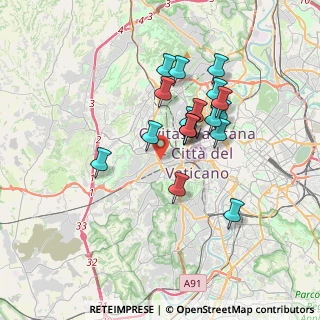 Mappa Via di Boccea, 00165 Roma RM, Italia (3.14167)