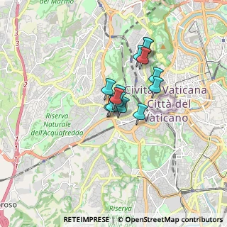 Mappa Via Accursio, 00165 Roma RM, Italia (1.095)
