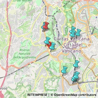 Mappa Via Accursio, 00165 Roma RM, Italia (2.40833)