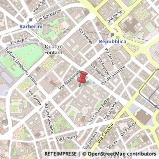 Mappa Via Palermo, 91, 00184 Roma, Roma (Lazio)
