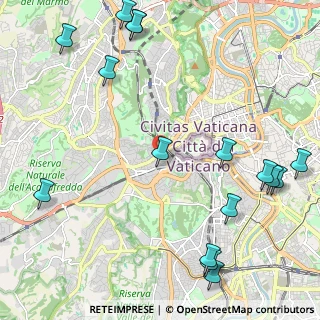 Mappa Via Giacinto de Vecchi Pieralice, 00165 Roma RM, Italia (3.15313)